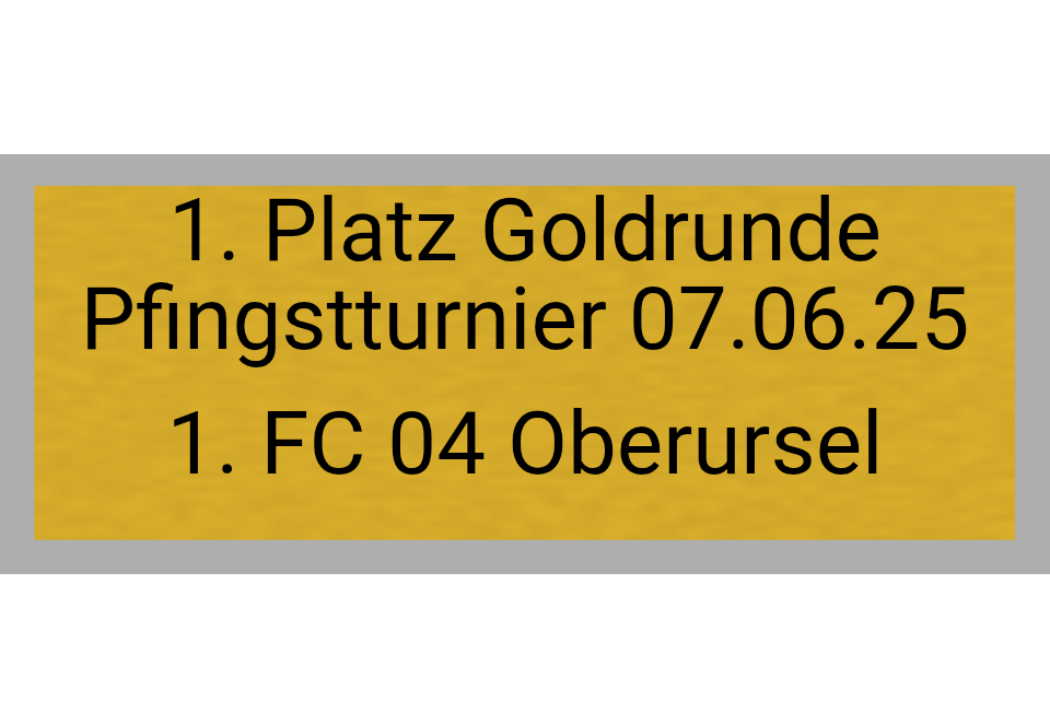 Fußball Pokal 0921 - Auslaufmodel - 24 cm / Gold/Rot