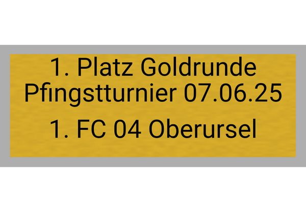 Fußball Pokal 0921 - Auslaufmodel - 24 cm / Gold/Rot