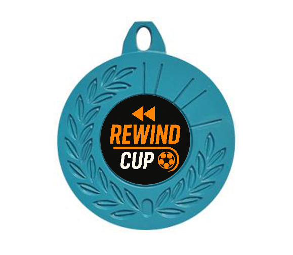 Farbmedaille Ø 50 mm - Türkis / 50 mm