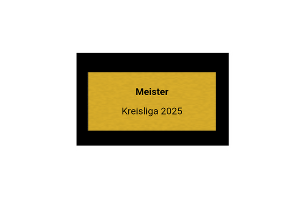 Fußball Pokal 85-3 teilweise begrenzt! - Silber Gold / 52 cm