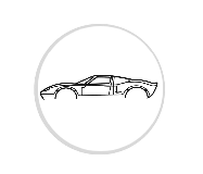 Glas Pokal 3526 Schild & Emblem - Transparent / 17 cm