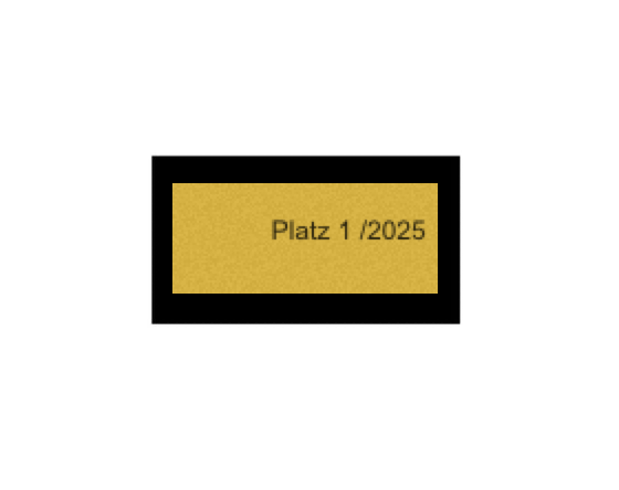 Pokalserie X161 Dart - Silber Mehrfarbig / 25 cm