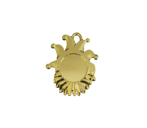 Karnevals Medaille ZM00165 - Gold / 60x50mm