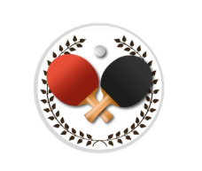 Glas Ständer W19x Schild & Emblem - 21.5 cm / Auswahl Weiß