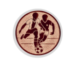 Glas Pokal 3526 Schild & Emblem - Transparent / 15 cm