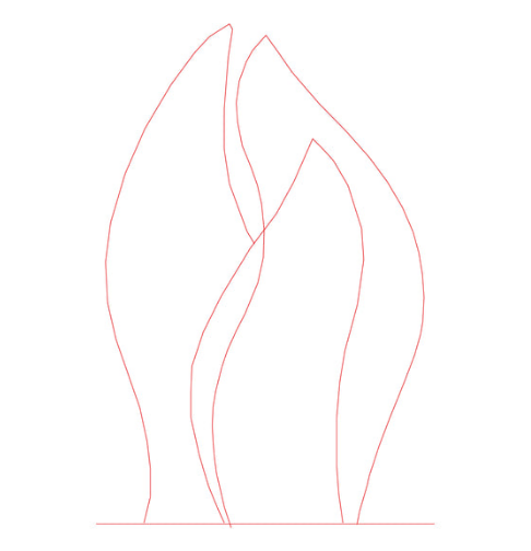 Triple Flame Award 7465 - Klar / 23 cm / Laser-Gravur