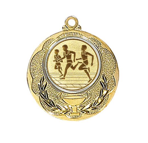 Medaille 028L Ø 40 mm - Gold / 50 mm