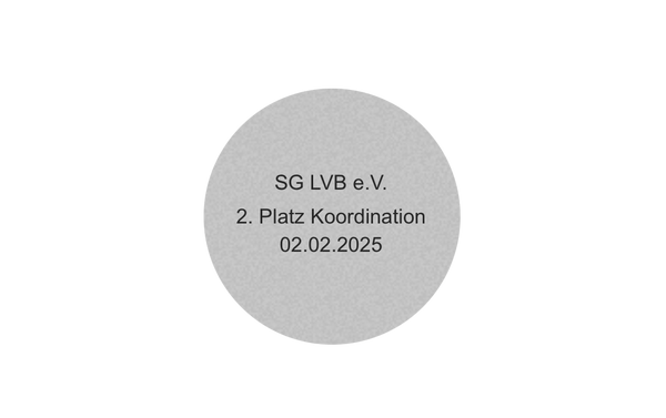 Handball Medaille DI5000.ZC - 50 mm / Silber
