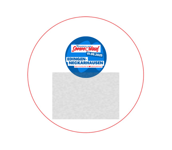 Holzmedaille aus Birke MN70 - Birke natur / 60/70mm / Laser-Gravur