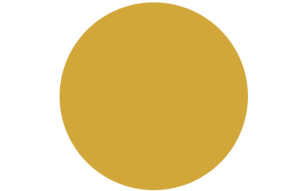 Aluminium-Emblem - 25 mm / Gold/Alu