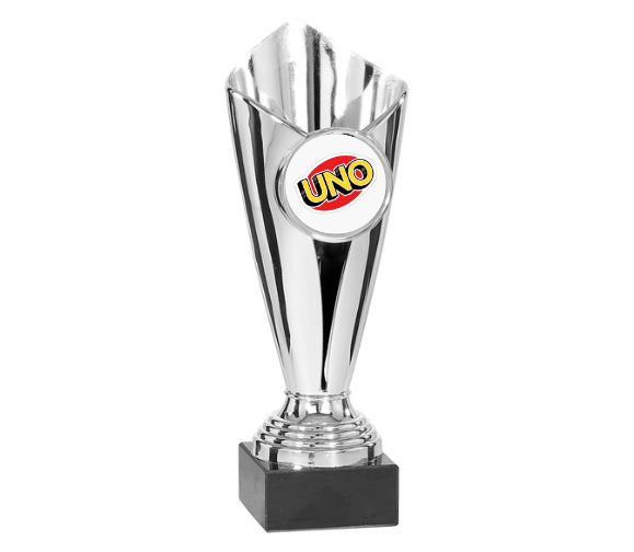Pokal Serie 074 - SIlber / 24 cm