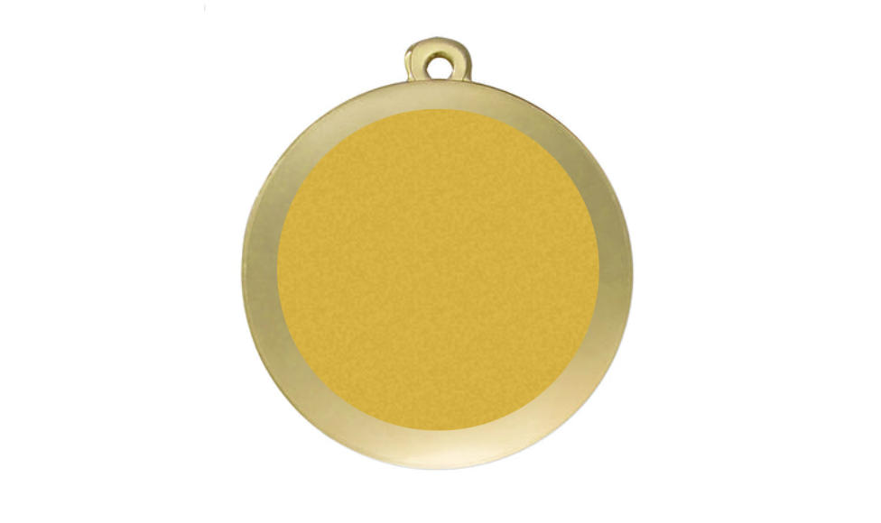 Medaille Fußball BS.ME75 50 mm - Gold / 50 mm
