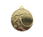 Medaille Fußball 396 Ø 50 mm - Gold / 50 mm