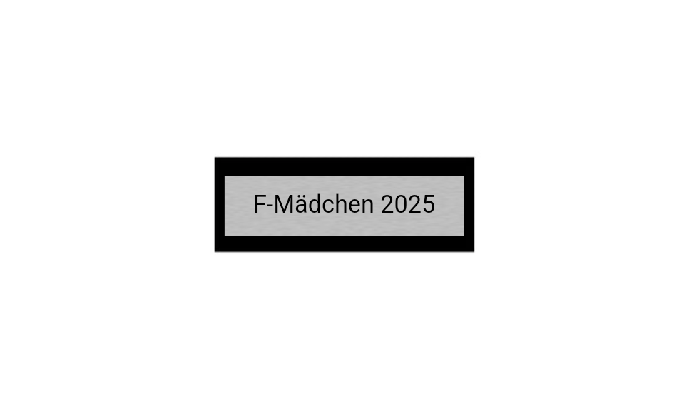 Fußballfigur Kicker P20 - Silber / Schwarz / 10.5 cm / SM