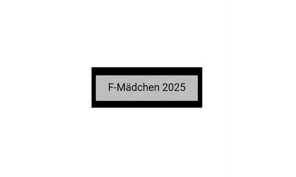 Fußballfigur Kicker P20 - Silber / Schwarz / 10.5 cm / SM