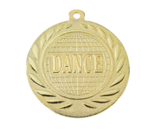 Medaille Discokugel Ø 50mm - Gold / 50 mm