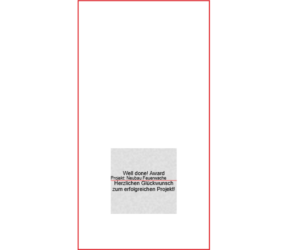 Glas Pokal 3526-L - Transparent / 15 cm / Laser-Gravur