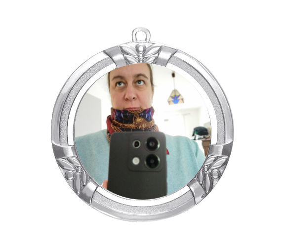 Medaille BS.ME18 Ø 70 mm - SIlber / 70 mm