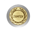 Mini Pokal BS.CP680 - 15 cm / Silber Blau