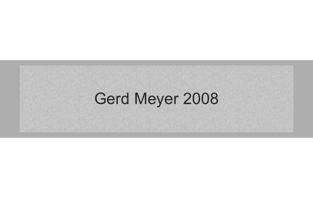 Gravurschild Silber selbstklebend - Silber / 60 x 15 mm