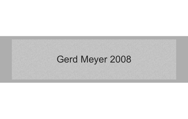 Gravurschild Silber selbstklebend - Silber / 60 x 15 mm