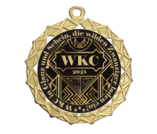 Medaille BS.ME96  Ø 70mm - Gold / 70 mm