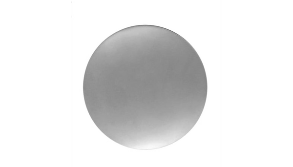 Aluminium Trophäe 78111 Schild & Emblem - Silber / Schwarz / 28 cm