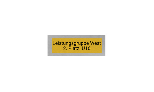 Fußball Pokal PFS_003 - 21 cm / Silber Mehrfarbig