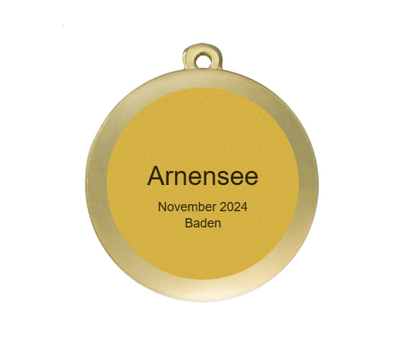 Medaillen Schwimmen MMC1640 - Gold / 40mm