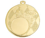 Karnevals Medaille D121 - 50 mm / Gold