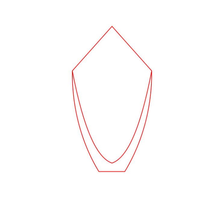 Glas Pokal W281-L - Gold Transparent / 18.5 cm / Laser-Gravur