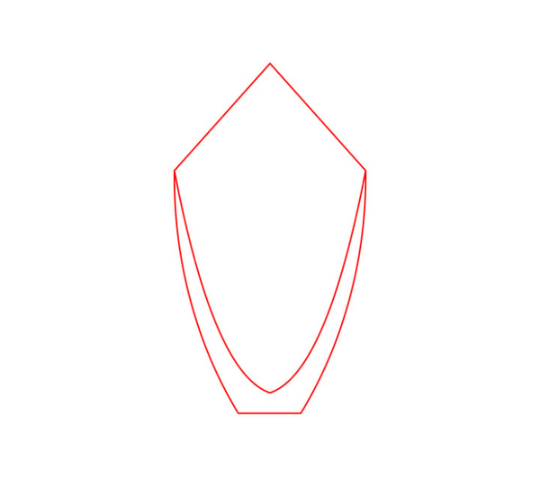 Glas Pokal W281-L - Gold Transparent / 18.5 cm / Laser-Gravur