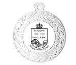 Medaille D10 Ø 45mm - Silber