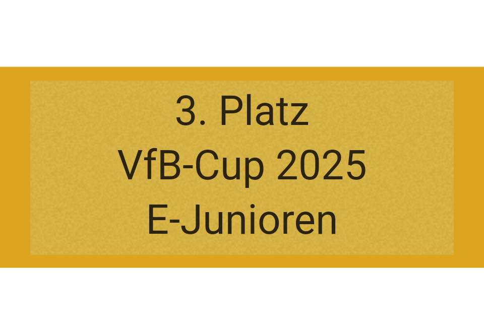 Gravurschild Gold selbstklebend - Gold / 60 x 25 mm