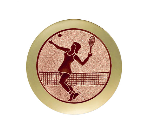 Glastrophäe 136-2 - Bunt / 15 cm