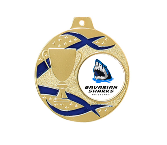 Medaille 079  Ø 50 mm - Gold / 50mm