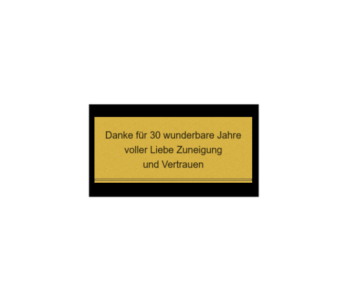 Pokal Herzen ML-HEA - 21 cm / Gold