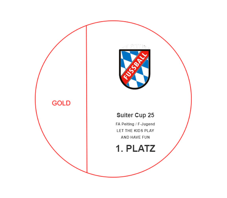 Glas Pokal 171-5 Lasergravur - Gold / 21 cm / Laser-Gravur