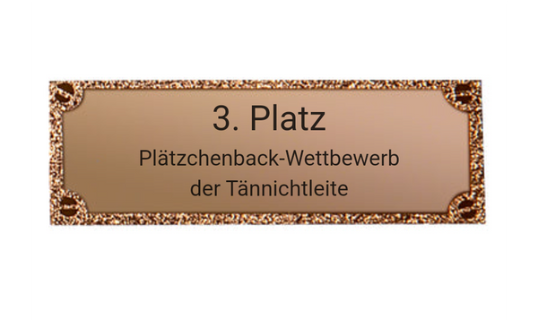 Gravurschild edel in Bronze - Bronze / 62 x 25 mm