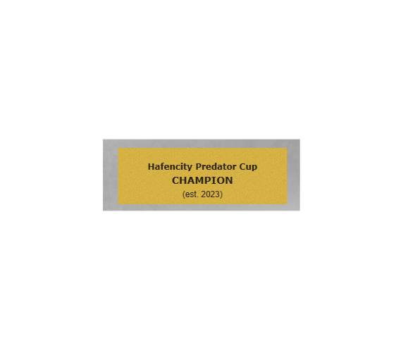 Angelpokal PCM1462.1 - 18.5 cm / Silber Gold