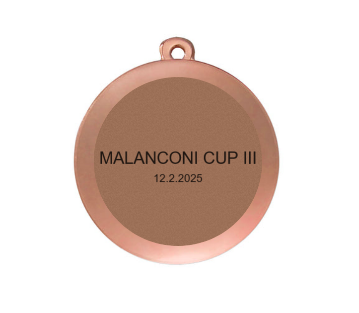 Medaille Fußball D4A - Ø 50mm - Bronze / 50 mm