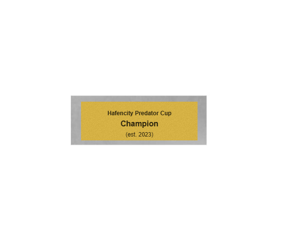Angelpokal PCM1462.1 - 18.5 cm / Silber Gold