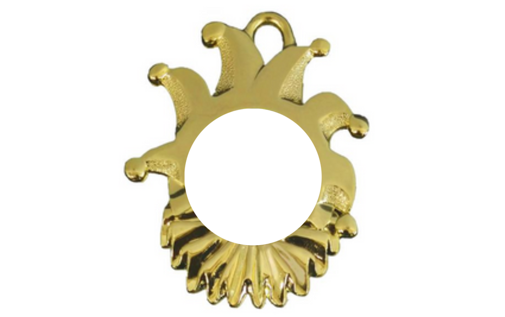 Karnevals Medaille ZM00165 - Gold / 60x50mm