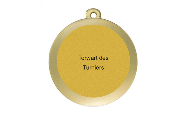 Medaille Fußball BS.ME75 50 mm - Gold / 50 mm