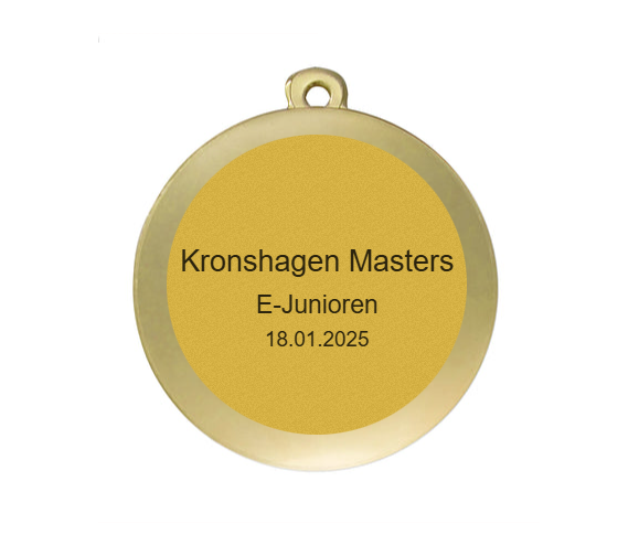 Medaille Fußball BS.ME75 50 mm - Gold / 50 mm