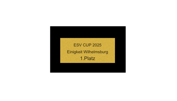 Fußball Pokal 85-3 - Silber Gold / 36 cm