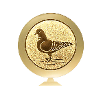 Pokalserie 593 - Gold Braun / 52 cm