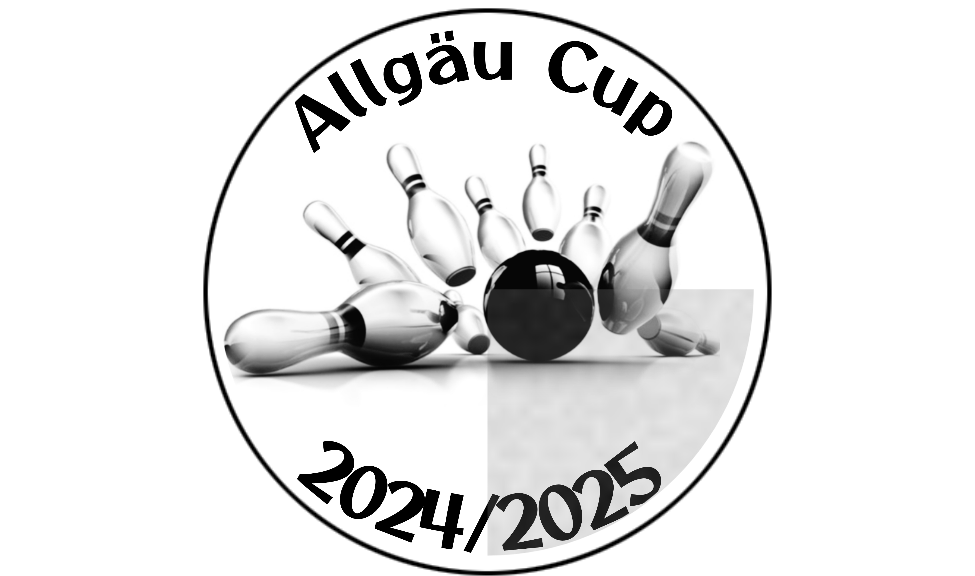 Aluminium-Emblem - 50 mm / Weiß/Alu