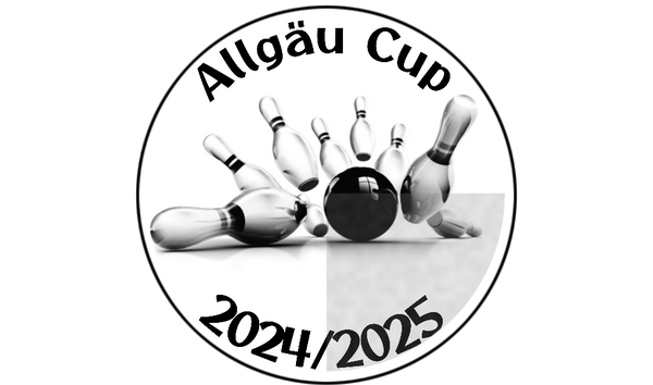 Aluminium-Emblem - 50 mm / Weiß/Alu