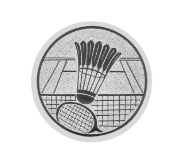 Glas Ständer W19x Schild & Emblem - 19.5 cm / Auswahl Blau